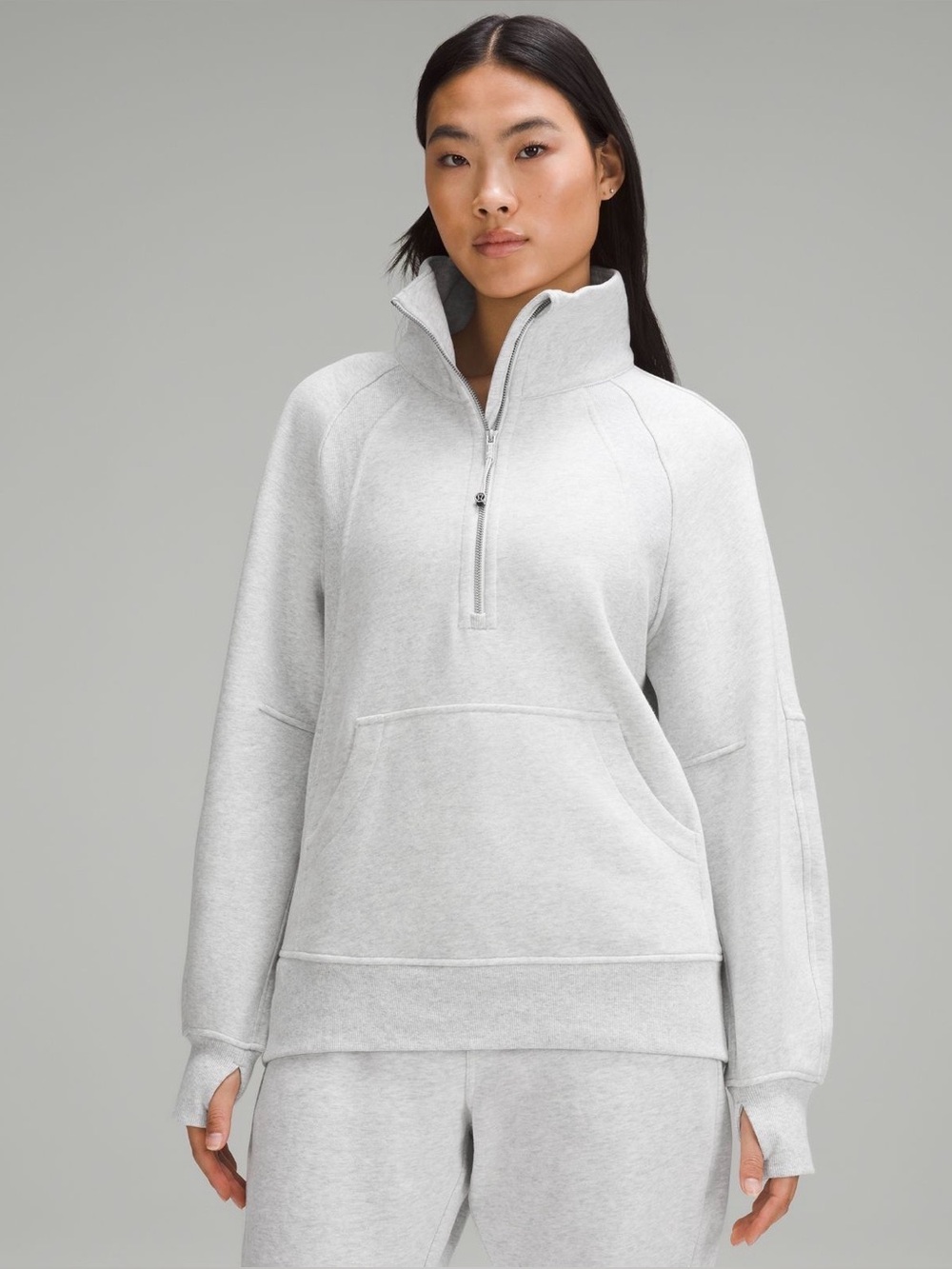 Lululemon Scuba Oversized Funnel Neck Half Zip *XS/S